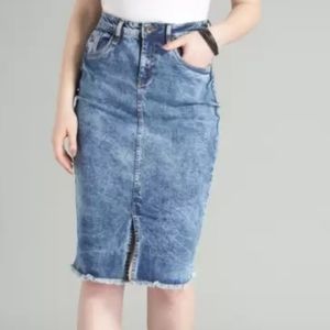 Women's Vintage Gap Denim Skirt 14